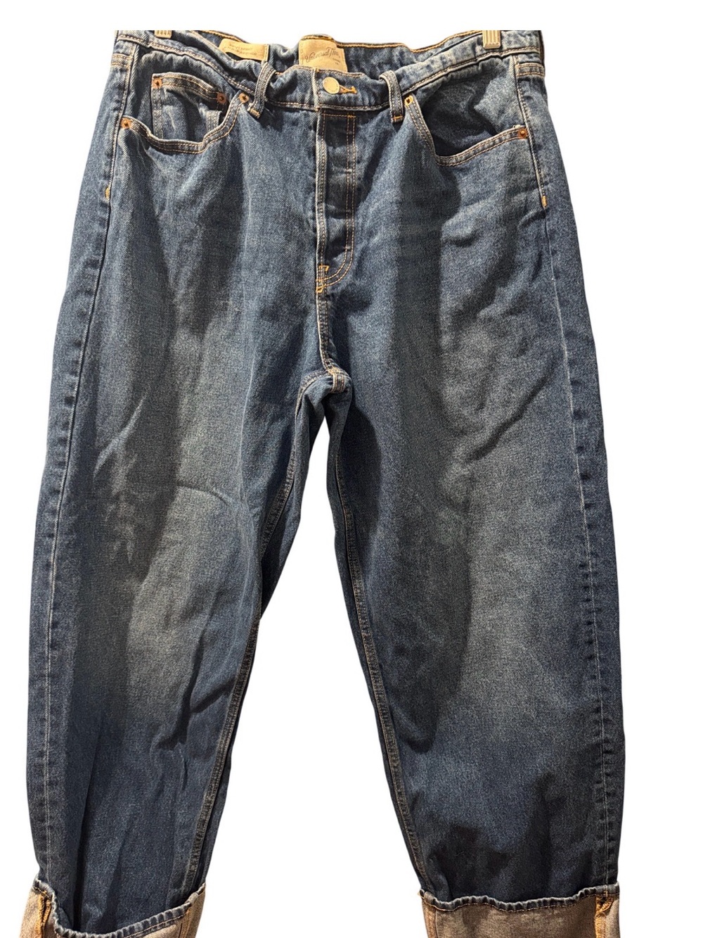 Mid-Rise 90’s Baggy Denim